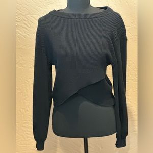 Black Lululemon Reversible Crossover Sweater